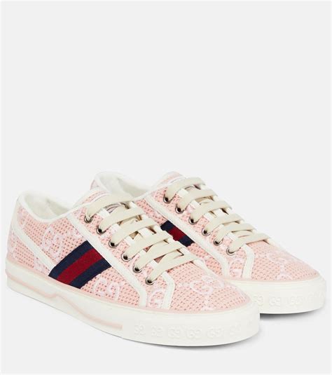 1977 sneaker gucci|gucci tennis 1977 platform sneakers.